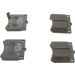 BOSCH Bremsbelagsatz, Scheibenbremse 0 986 460 974 BOSCH Bremsbelagsatz, Scheibenbremse 0 986 460 974