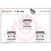 Brembo Bremsbelagsatz, Scheibenbremse PRIME LINE P 83 052 Brembo Bremsbelagsatz, Scheibenbremse PRIME LINE P 83 052