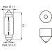 Glühlampe, Innenraumleuchte 1 987 302 225 Glühlampe, Innenraumleuchte 1 987 302 225