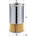 Mann-Filter 5 x MANN-FILTE Ölfilter PF 1050/1 N Mann-Filter 5 x MANN-FILTE Ölfilter PF 1050/1 N