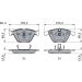 BOSCH Bremsbelagsatz, Scheibenbremse 0 986 494 036 BOSCH Bremsbelagsatz, Scheibenbremse 0 986 494 036
