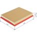 BOSCH 1 457 433 550 Luftfilter