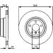 BOSCH Bremsscheibe 0 986 479 443 BOSCH Bremsscheibe 0 986 479 443