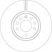 TRW Bremsscheibe DF4549 TRW Bremsscheibe DF4549
