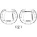 Bremsbackensatz 8DB 355 004-051 Bremsbackensatz 8DB 355 004-051