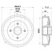Hella Bremstrommel 8DT 355 300-591 Hella Bremstrommel 8DT 355 300-591