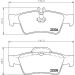 Hella Bremsbelagsatz, Scheibenbremse 8DB 355 018-751 Hella Bremsbelagsatz, Scheibenbremse 8DB 355 018-751