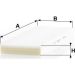 MANN-FILTER CU 3649 Innenraumfilter, Partikelfilter MANN-FILTER CU 3649 Innenraumfilter, Partikelfilter