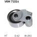 SKF Spannrolle, Zahnriemen VKM 71014