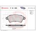 Brembo Bremsbelagsatz, Scheibenbremse PRIME LINE P 61 065 Brembo Bremsbelagsatz, Scheibenbremse PRIME LINE P 61 065