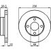 BOSCH Bremsscheibe 0 986 478 550