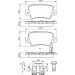 BOSCH Bremsbelagsatz, Scheibenbremse 0 986 494 642 BOSCH Bremsbelagsatz, Scheibenbremse 0 986 494 642