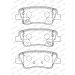 Ferodo Bremsbelagsatz, Scheibenbremse PREMIER ECO FRICTION FDB5041 Ferodo Bremsbelagsatz, Scheibenbremse PREMIER ECO FRICTION FDB5041