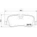 Brembo Bremsbelagsatz, Scheibenbremse PRIME LINE P 44 019 Brembo Bremsbelagsatz, Scheibenbremse PRIME LINE P 44 019