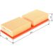 BOSCH F 026 400 631 Luftfilter BOSCH F 026 400 631 Luftfilter