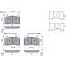 Bremsbelagsatz, Scheibenbremse 0 986 424 390 Bremsbelagsatz, Scheibenbremse 0 986 424 390