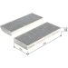 BOSCH 1 987 435 534 Innenraumfilter