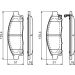 BOSCH Bremsbelagsatz, Scheibenbremse 0 986 494 268 BOSCH Bremsbelagsatz, Scheibenbremse 0 986 494 268