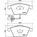 Hella Bremsbelagsatz, Scheibenbremse 8DB 355 009-201 Hella Bremsbelagsatz, Scheibenbremse 8DB 355 009-201