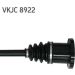 SKF Antriebswelle VKJC 8922