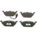 BOSCH 0 986 478 853 Bremsscheibe 255,7mm + 0 986 494 019 Bremsbeläge Low-Metallic, mit Verschleißsensor, Kolbenclip, Anti-Quietsch-Blech