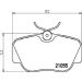 Bremsbelagsatz, Scheibenbremse 8DB 355 006-181