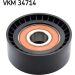 SKF Umlenk-/Führungsrolle, Keilrippenriemen VKM 34714