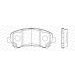 Ferodo Bremsbelagsatz, Scheibenbremse PREMIER ECO FRICTION FDB4051
