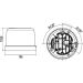 Hella Blitz-Kennleuchte KL 7000 LED 2XD 012 972-101 Hella Blitz-Kennleuchte KL 7000 LED 2XD 012 972-101