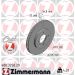 Zimmermann Bremsscheibe Coat Z 600.3250.20