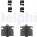Delphi Zubehörsatz, Scheibenbremsbelag LX0082