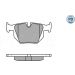 Meyle Bremsbelagsatz, Scheibenbremse MEYLE-PD: Advanced performance and design 025 235 5017/PD