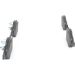 BOSCH Bremsbelagsatz, Scheibenbremse 0 986 494 034