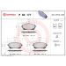 Brembo Bremsbelagsatz, Scheibenbremse PRIME LINE P 83 177 Brembo Bremsbelagsatz, Scheibenbremse PRIME LINE P 83 177