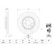 BOSCH Bremsscheibe 0 986 478 590 BOSCH Bremsscheibe 0 986 478 590