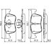 BOSCH Bremsbelagsatz, Scheibenbremse 0 986 494 689 BOSCH Bremsbelagsatz, Scheibenbremse 0 986 494 689