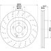 Bremsscheibe 8DD 355 128-931 Bremsscheibe 8DD 355 128-931