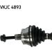 SKF Antriebswelle VKJC 4893