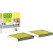 MANN-FILTER FP 19 004 Innenraumfilter FreciousPlus Aktivkohlefilter mit Polyphenol, antibakteriell, Feinstaubfilter (PM 2.5)