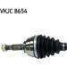 Antriebswelle VKJC 8654