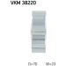 Spannrolle, Keilrippenriemen VKM 38220 Spannrolle, Keilrippenriemen VKM 38220