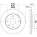 Bremsscheibe 8DD 355 111-351 Bremsscheibe 8DD 355 111-351