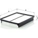 MANN-FILTER C 27 050 Luftfilter MANN-FILTER C 27 050 Luftfilter