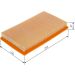 BOSCH F 026 400 045 Luftfilter BOSCH F 026 400 045 Luftfilter