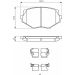 BOSCH Bremsbelagsatz, Scheibenbremse 0 986 494 655 BOSCH Bremsbelagsatz, Scheibenbremse 0 986 494 655