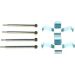 BOSCH Zubehörsatz, Scheibenbremsbelag 1 987 474 008 BOSCH Zubehörsatz, Scheibenbremsbelag 1 987 474 008