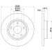 Bremsscheibe 8DD 355 104-171 Bremsscheibe 8DD 355 104-171