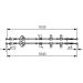 BOSCH Seilzug, Feststellbremse 1 987 482 054 BOSCH Seilzug, Feststellbremse 1 987 482 054