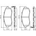 BOSCH Bremsbelagsatz, Scheibenbremse 0 986 494 572 BOSCH Bremsbelagsatz, Scheibenbremse 0 986 494 572