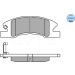 Meyle Bremsbelagsatz, Scheibenbremse MEYLE-ORIGINAL: True to OE 025 242 2914/W Meyle Bremsbelagsatz, Scheibenbremse MEYLE-ORIGINAL: True to OE 025 242 2914/W